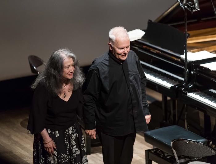 Martha Argerich et Stephen Kovacevich 